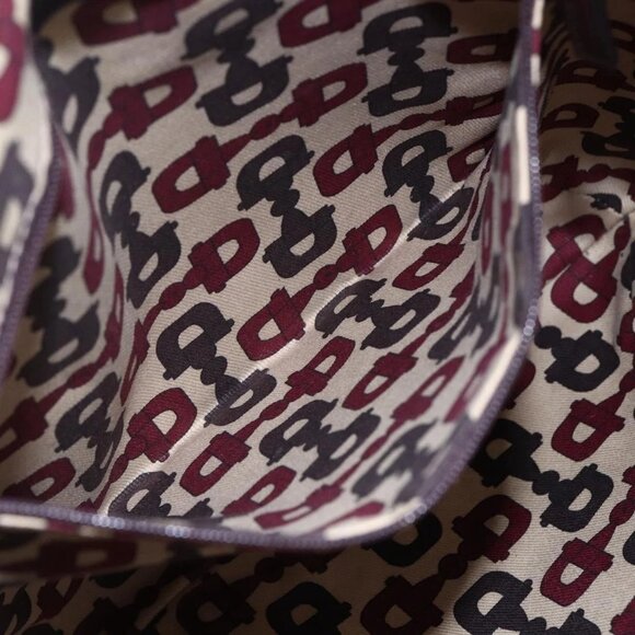 GUCCI Guccissima Abbey GG Canvas Bag Leather Bordeaux Gold 131326 Auth ep11342 - Picture 13 of 16